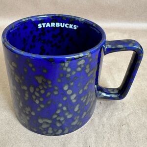 2020 Starbucks Limited Edition Radiant Cobalt Blue Metallic Speckled Coffee Mug